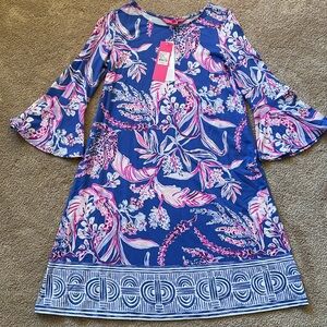 Lilly Pulitzer Ophelia Dress Iris Blue New!